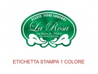 Etichette adesive per fioristi, fiorai e vivaisti (mm 39x26)  (cod.30G)